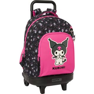 Hello Kitty Kuromi  Kompakt Koffert 33L, Lyserød/sort