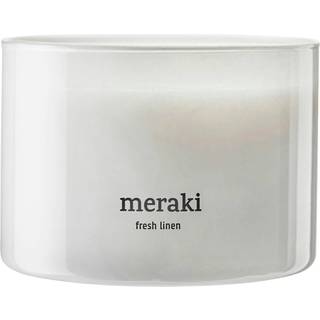 Meraki Duftlys Fresh Linen 350 g - Duftlys - 366650105
