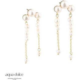 Aqua Dulce Ghita ørestikker forgyldt sølv - 5444