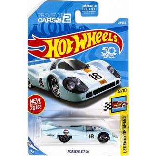 Hot Wheels 2018 50th Jubilæum Legends of Speed ??Porsche 917 LH 124/365 Light Blue