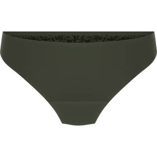 Hunkemöller Usynlig g-streng Lace Back grøn - XS