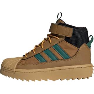 Superstar Winter Trek Kids sko - Bronze Strata / Collegiate Green / Golden Beige - 30