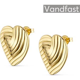 ANNEBRAUNER Vienna Heart Øreringe 18K Guldbelagt