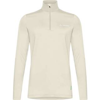 Vaude Women's Livigno Halfzip II Fleecesweatere Damer størrelse 40 farve beige