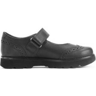 Start Rite Start-Rite Girls Cosmos Leather Rip-Tape Mary Jane School Black Shoes - uk105eu285