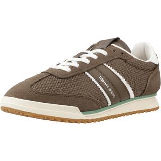 Lace-Up Mixed Texture Cleat Trainers