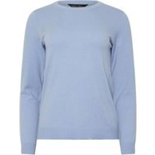 M & Co M & Co Blue Crew Neck Basic Jumper