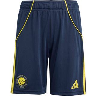 Al Nassr FC 25/26 hjemmebaneshorts til børn - Night Indigo / Impact Yellow - 152