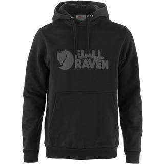 Fjällräven Logo Hoodie Herre-black-2XL