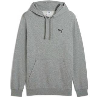 Puma Hættetrøje med lille logo Herre Essentials Mellemgrå Meleret