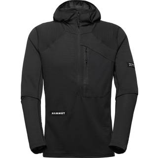 Mammut Eiger Nordwand Advanced First Layer Half Zip Fleecejakke Herrer størrelse M farve sort