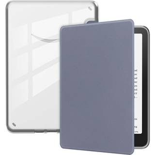 EIDERWOOD Amazon Kindle Paperwhite (2024) Kunstlæder Cover - Gennemsigtig / Lavendel