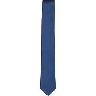 OLYMP Herren Krawatte blau unifarben