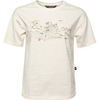 Chillaz Women's Leoben Grasses T-shirt Damer størrelse 44 farve hvid