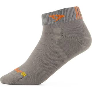 Drymax Extra Protection Hyper Thin Running Mini Crew Løbesokker størrelse M farve grå