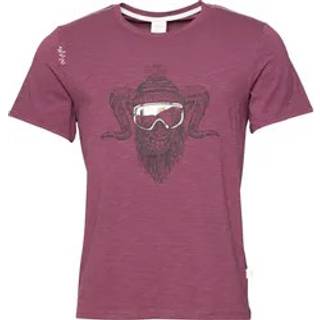 Chillaz Rock Hero Winter T-shirt Herrer størrelse S farve lilla