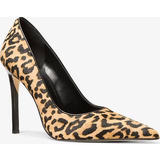 MK Elyse Leopard Print Calf Hair Pump - Yellow - Michael Kors - EU 36.5