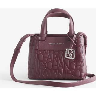 Armani Exchange Liz Monogram S Håndtaske vin