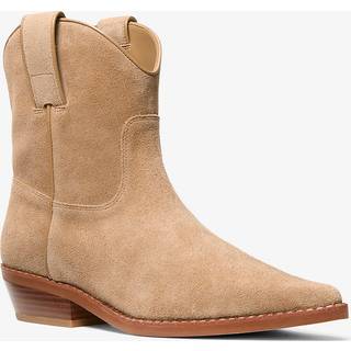 MK Noemie Leather Boot - Natural - Michael Kors - EU 38.5