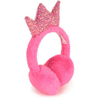 Billieblush Billieblush Pink Logo Ear Muffs