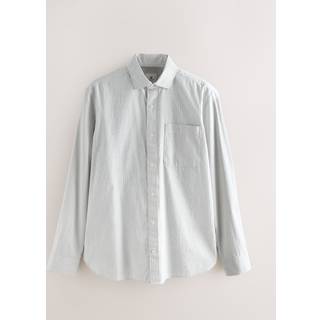 Next 100% Bomuld Smart Stribet Skjorter med Cut Away-krave - xxxxxlarge