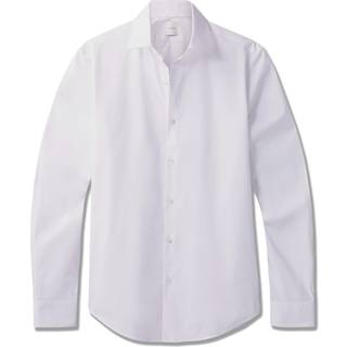 Slim Stretch Poplin Shirt - White - 42