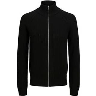Ensfarvet Strikket Cardigan