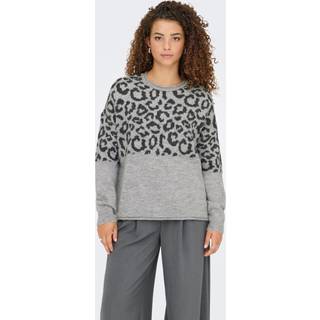 Onljade Animal Ls O-neck Knt