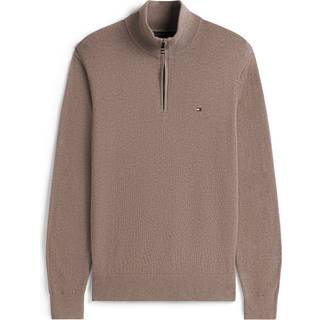 PIMA ORG CTN CASHMERE ZIP MOCK
