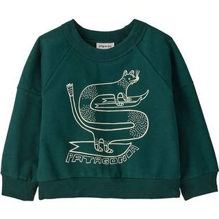 Patagonia Kid's Baby Crew Sweatshirt Sweatere Børn størrelse 6 Months farve grøn