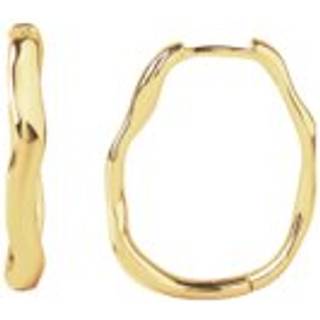 OVAL MINARA HOOP BIG | GOLDEN
