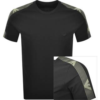 Emporio Armani Logo T Shirt Black