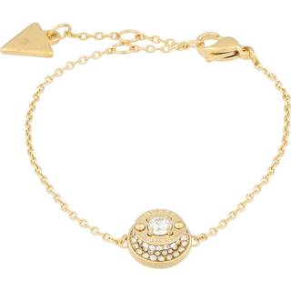 Guess JUBB05555JWYGS Damen-Armband Coin Pave Goldfarben S