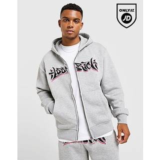 Hoodrich Graffiti Full Zip Hoodie, Grå - L