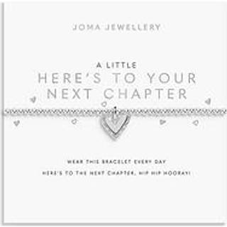 Joma A Little Here's To Your Next Chapter Bracelet - Silver - 17.5cm
