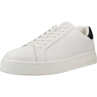 Armani Exchange Logo Trainers White