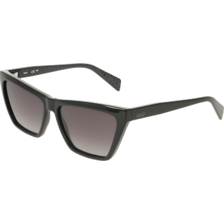 Liu Jo Kvinde LJ817S 001 Solbriller Bio-injekt Sort Grå Cat Eye Normal Skygge