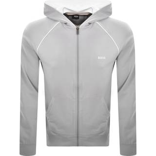 BOSS Mix And Match Full Zip Hoodie Grey