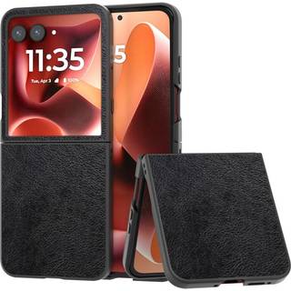 EIDERWOOD Motorola Razr 60 Ultra Kunstlæder Bagside Cover - Sort
