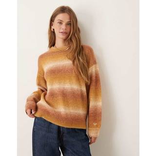 Roxy Women's Love Again Sweatere Damer størrelse L farve orange