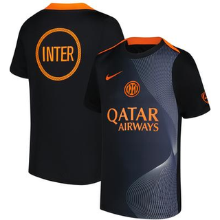 Nike Inter Milan Pre Match Shirt Junior, Sort - 12-13Y