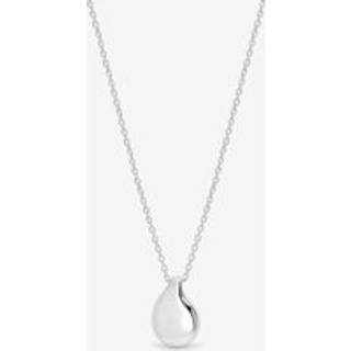 Simply Silver Simply Silver poleret stor nugget-vedhæng med gevind