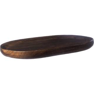 Ernst Bakke Træ 17x28 Cm - Bakker Mangotræ Mørkebrun - 340155