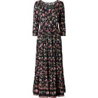 Joe Browns Joe Browns Black Border Print Autumnal Maxi Dress - 40