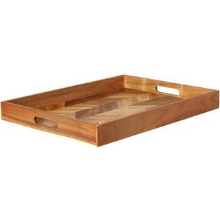 Da'core Bakke med håndtag 48x35,5 cm sildeben akacietræ