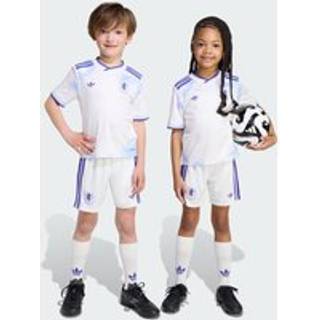 Aston Villa FC 25/26 Tredje-minisæt til børn - Off White / Energy Ink - 110