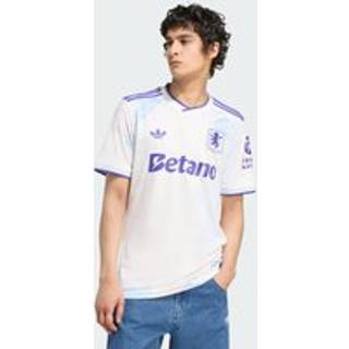 Aston Villa FC 25/26 tredjetrøje - Off White / Energy Ink - S