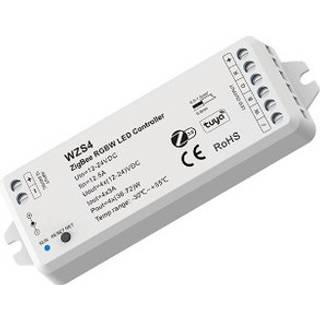LEDlife rWave Zigbee RGB+WW controller - Hue kompatibel, 12V (144W), 24V (288W)