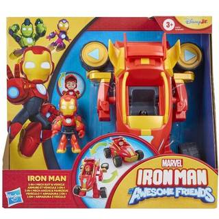 Disney Iron man og transformerende køretøj (På lager i butik)