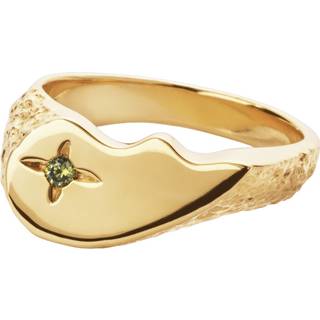 Shiny BFF Sparkly Ring, Gold Plated, 52